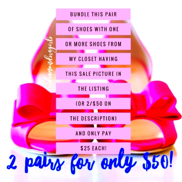 Shoes - Shoes 2/$50!!